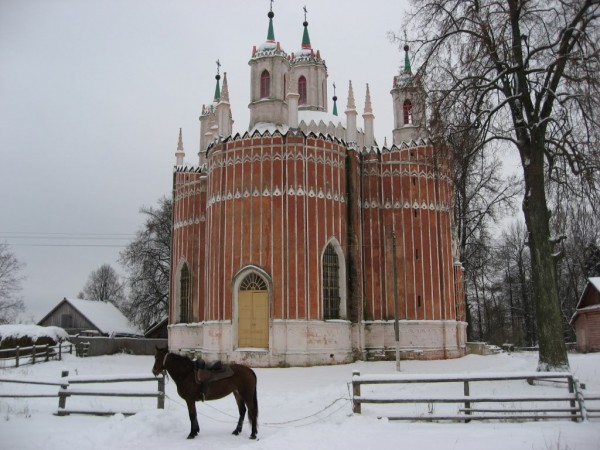 Спасо-Преображенская церковь в селе Красное